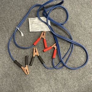 Jumper Cables by Evercraft 4 Guage Copper Negative/ Copper Positive 15’ New